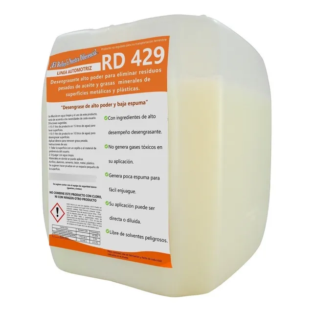 Desengrasante Concentrado Para Motores, Rines, Pisos 3.8 Lts