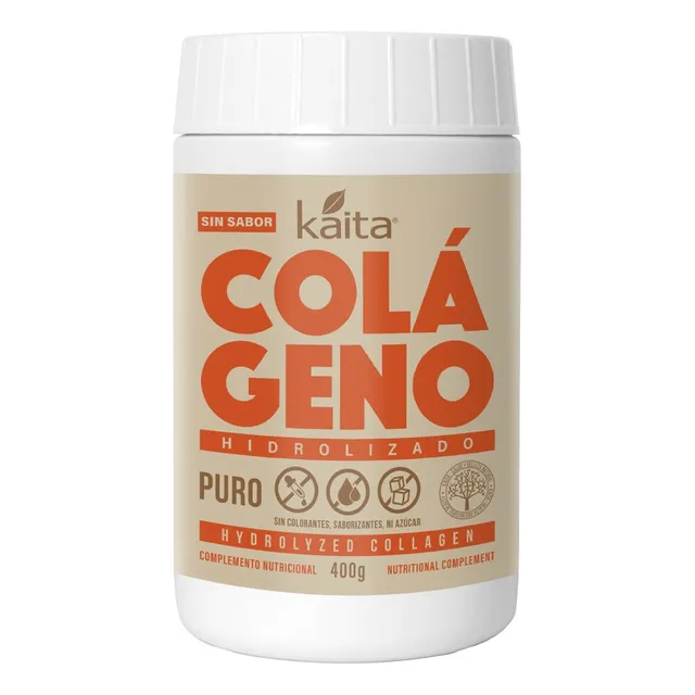 Colágeno Hidrolizado Puro Kaita Soporte Articular 400gr.