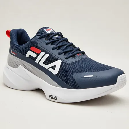 Tênis Fila Progress Lite Masculino Corrida Academia Original Navy 41 Br