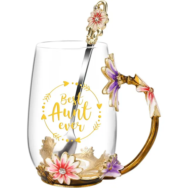 Taza De Té Oeago Para Tía - Frescos Y Enamelada