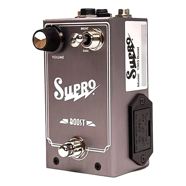 Pedal Supro Boost Sp1303 Preamp Jfet Para Guitarra Electrica