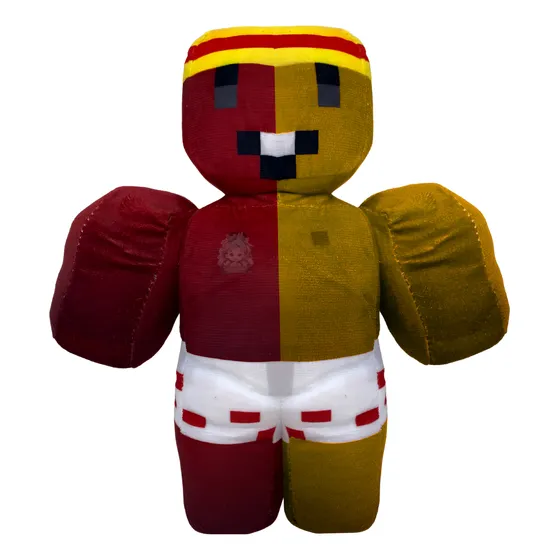 Boneco Minecraft Pelucia 1unidade Cadres Athos Problems 25cm