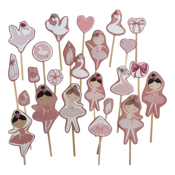 Cake Topper Bailarina Ballet Adorno De Torta