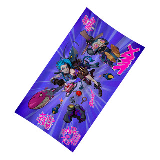 Toalla D Baño Jinx Arcane League Of Legends Microfibra Suave Toalla D Baño Jinx Arcane League Of Legends Microfibra Suave