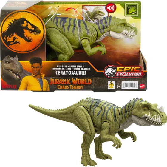 Dinosaurio Jurassic World Wild Roar Ceratosaurus