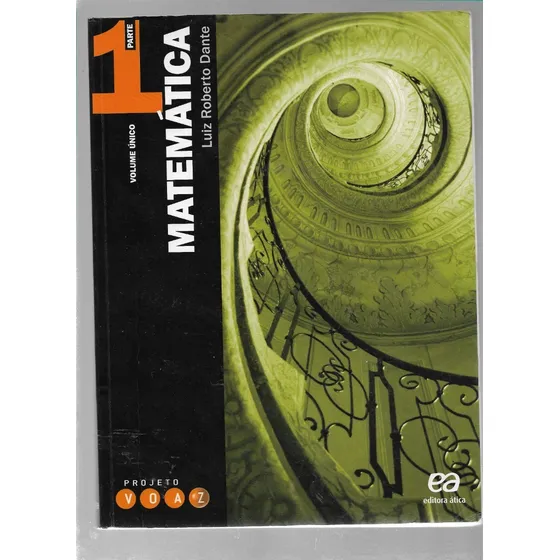 Matematica Projeto Voaz Parte 1 - Luiz Roberto Dante
