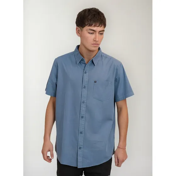 Camisa M/c R Die Ss Azul Hombre Rusty