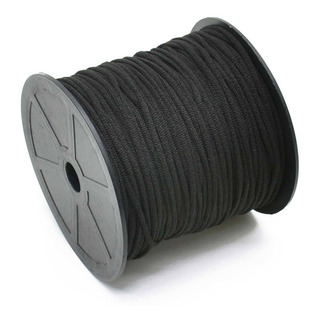 Elåstico Roliço Preto Marwan 3mm - 100 Metros Elåstico Roliço Preto Marwan 3mm - 100 Metros