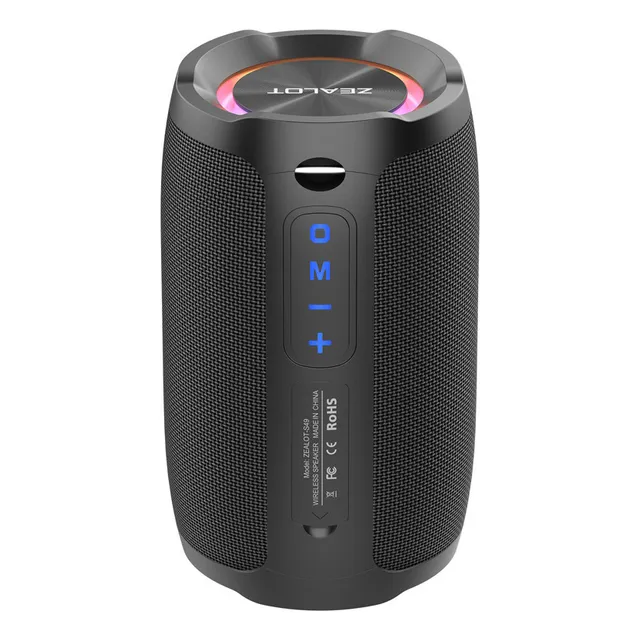 Bocina Bluetooth Portátil Zealot S49 Ipx67 Resistente Agua