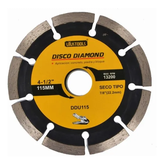 Disco Diamantado 4 1/2 Unidad