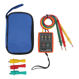Medidor Digital De Rotación Trifásico Sm852b, Probador Portá Medidor Digital De Rotación Trifásico Sm852b, Probador Portá