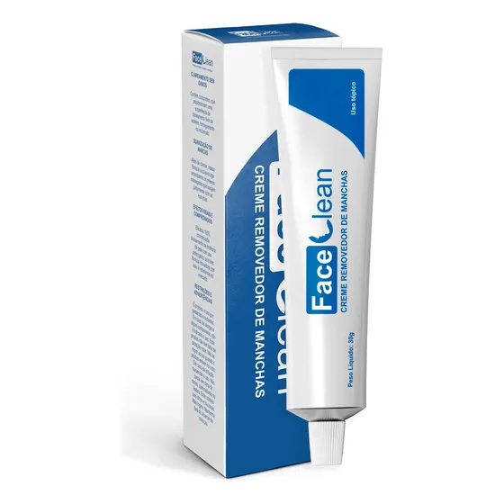 Descolorante Face Clean Spot Cuidado Facial Aplicação Noturna Todo Tipo de Pele 30 mL