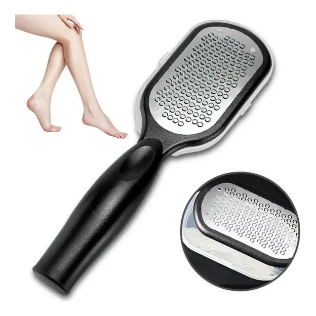Lixa De Pé Aço Inox Removedor De Calos - Alisa Pé E Mão