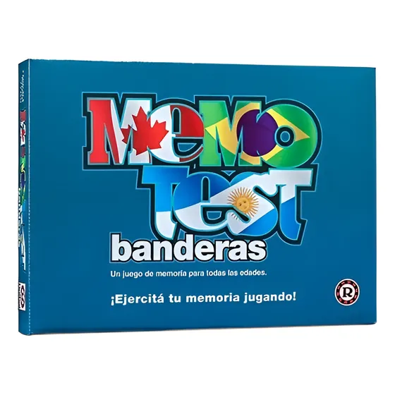 Memotest Banderas Gran Juego De La Memoria Ruibal 1516