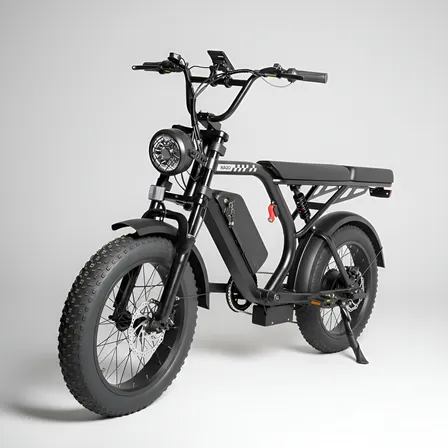 Nado K3 Bicicleta Elétrica Scooter 750w Bike Aro20 Lítio 48v Preto