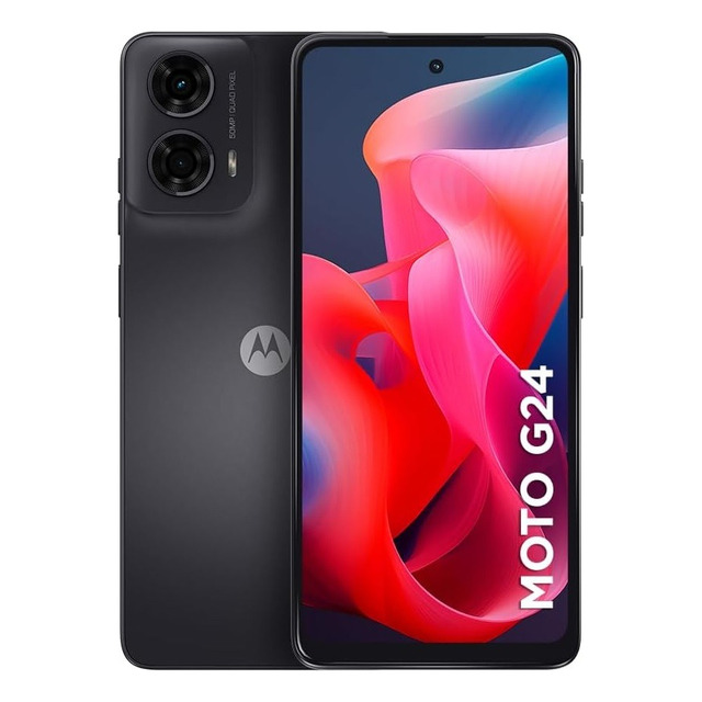 Smartphone Motorola Moto G24 4g 256gb 4gb Grafite + Ubook Smartphone Motorola Moto G24 4g 256gb 4gb Grafite + Ubook