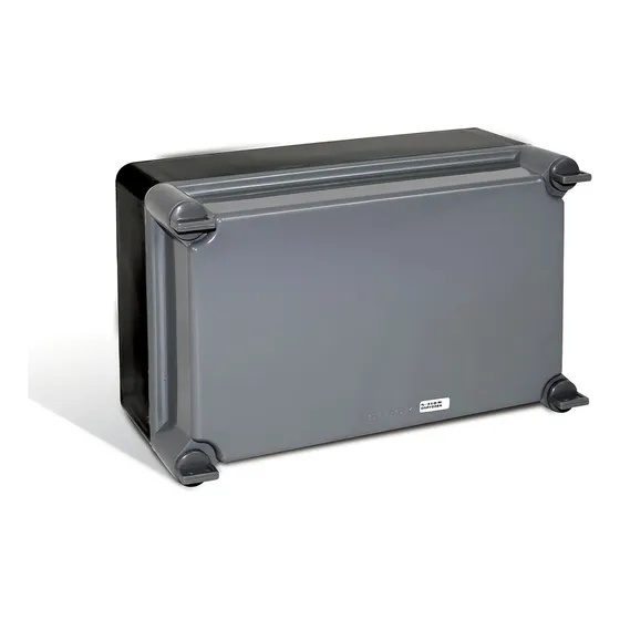 Caixa De Passagem 251x150x107mm S310 Steck Cor Cinza