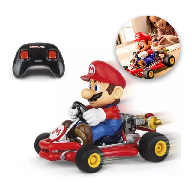 Karting Radio Control Mariokart 21 Cm Recargable A Usb