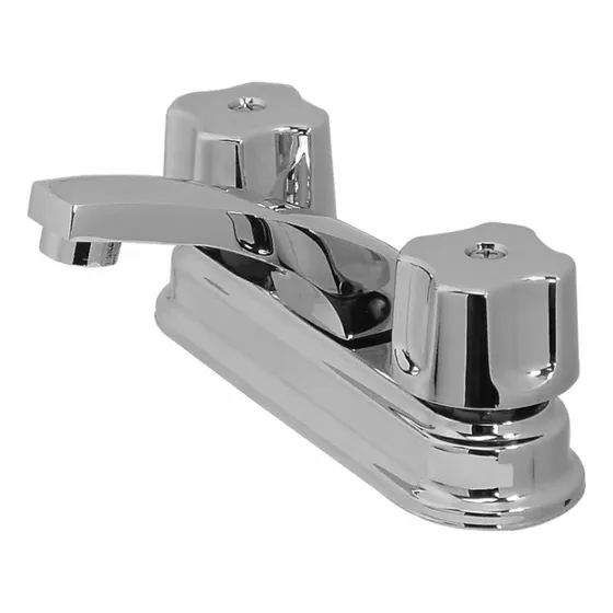 Mezcladora Para Lavabo 4puLG Cromada Rugo