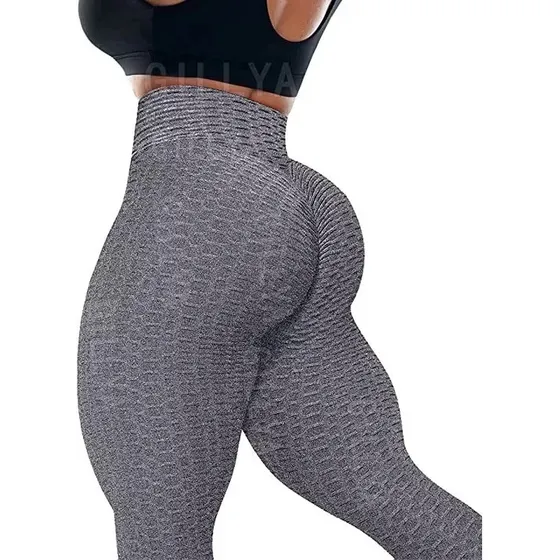Leggings Texturizados Levanta Cola, Anticelulitis. Importado