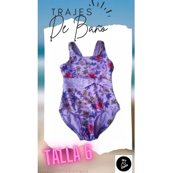 Traje De Baño De Niña Diferentes Tallas Y Modelos 