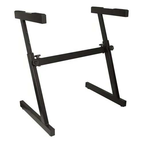 Suporte para Teclado Saty Z Desmontável Preto Metalon 40kg Altura