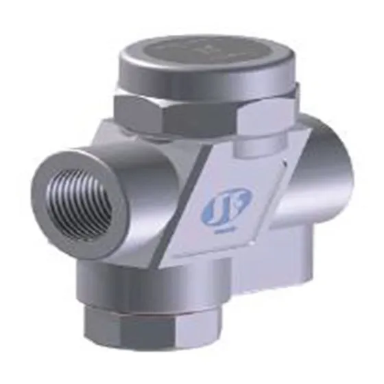 Purgador Termodinamico C/ Filtro Vapor Saturado Msdt-421 1/2