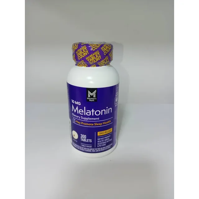 Melatonina 10mg 300 Tabletas