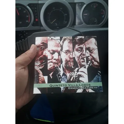 Cd Quinteto Villa-lobos Ernesto Nazareth Original Campinas