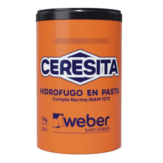 Weber Ceresita En Pasta Aditivo Hidrófugo Pack De 6 X 1kg
