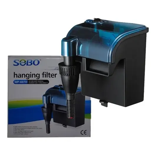 Filtro Mochila 600 L/hra Para Acuario Marca Sobo