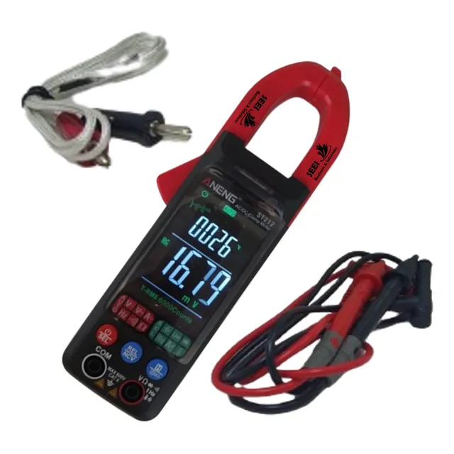 Pinza Amperimétrica 600v Para Corriente Ac Y Dc 400a