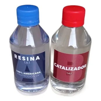 Resina Gemelas (epoxy) Para Vitrificar, Americana 100%