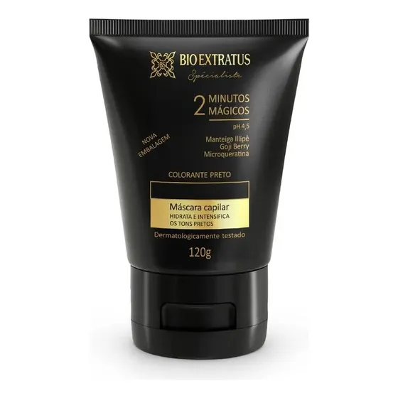Máscara Spécialiste Condicionante Colorante Preta 120g