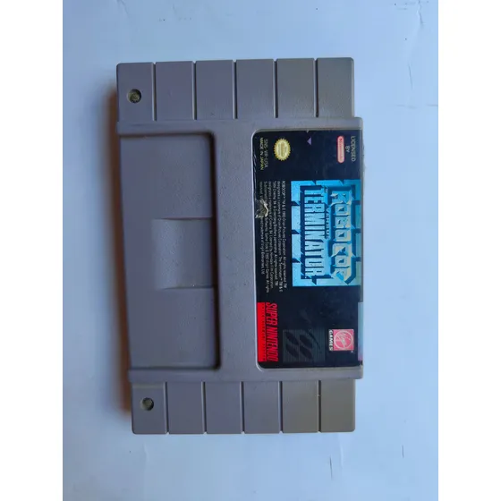 Robocop Vs Terminator Snes Super Nintendo