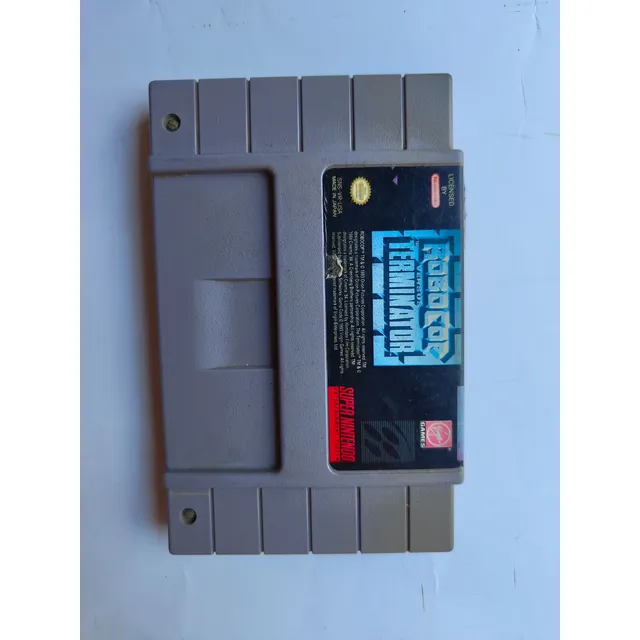 Robocop Vs Terminator Snes Super Nintendo