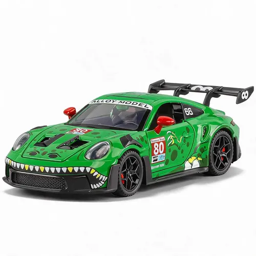 Mini Gt Roxy Porsche 911 Gt3 R #80 Imsa Virginia Racing | MercadoLivre