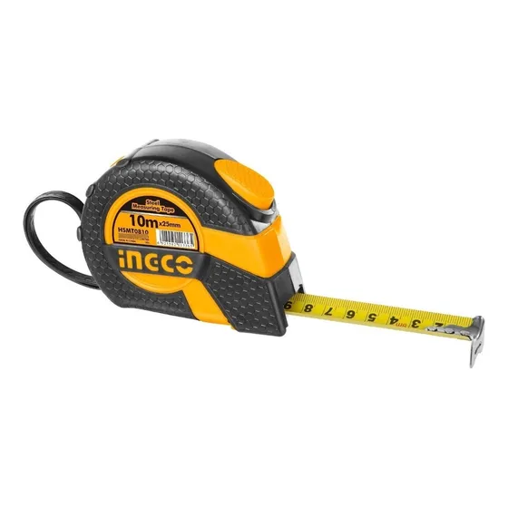 Cinta Huincha Metrica De Acero 10m Ingco Hsmt0810