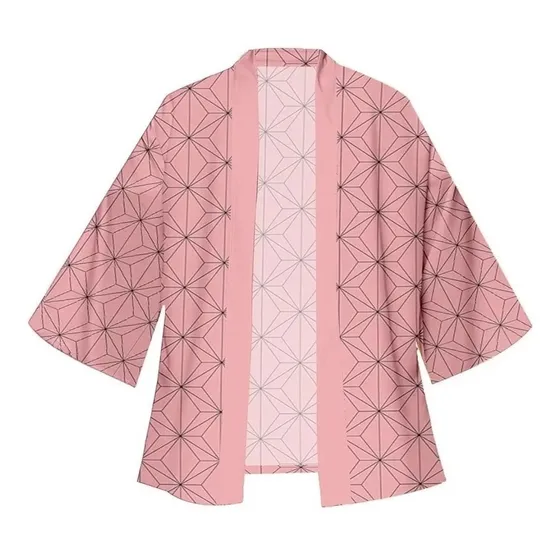 Kimono Capa  Nezuko Kamado Kimetsu Demon Slayer Cosplay