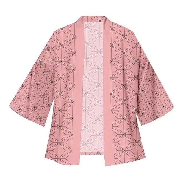 Kimono Capa  Nezuko Kamado Kimetsu Demon Slayer Cosplay