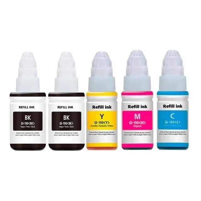 Tinta G190 70ml 5u G2110 G3110 G4100 Color Premium