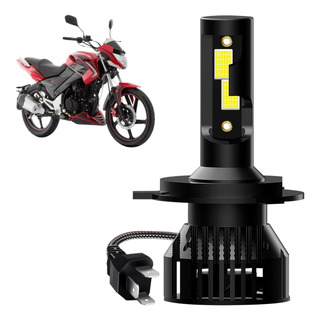Foco Led H4 Moto Italika Ft250 Ts 11000lm Motocicleta Luces Foco Led H4 Moto Italika Ft250 Ts 11000lm Motocicleta Luces