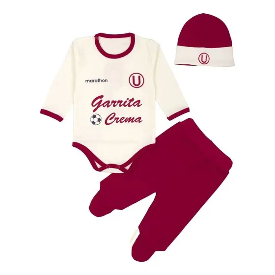 Body Conjunto Completo Del Club Universitario De Deporte Universitario 3-6 Meses