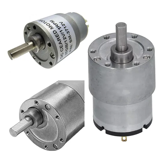 Servo Motor C/ Reductor 11 Rpm 12 Vdc 8kg Hornos Caseros