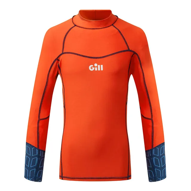 Gill Junior Niño Manga Larga Pro Erupcion Chaleco 50+ Solar