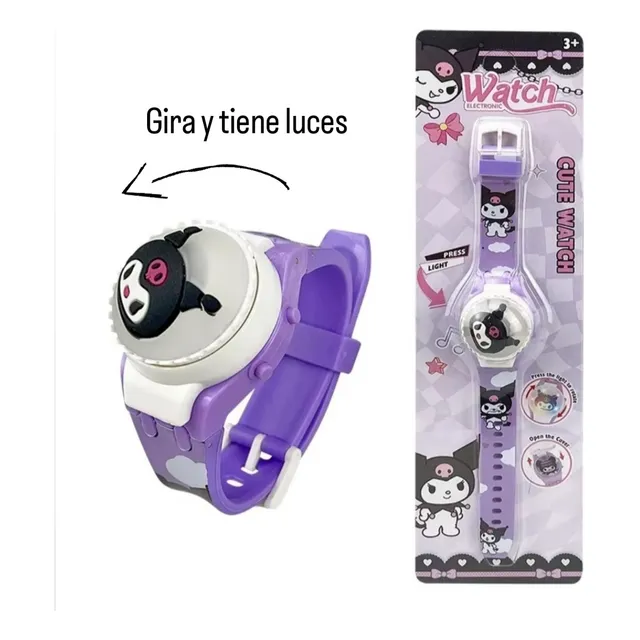 Reloj De Kuromi Para Niñas 