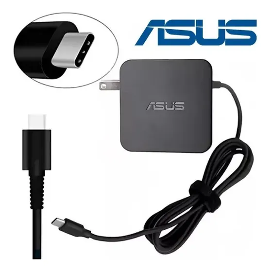 Cargador Asus Para Chromebook Flip Tipo C 20v 65w
