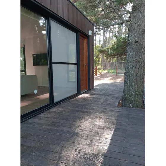 Revestimiento Hormigón Símil Madera Deck