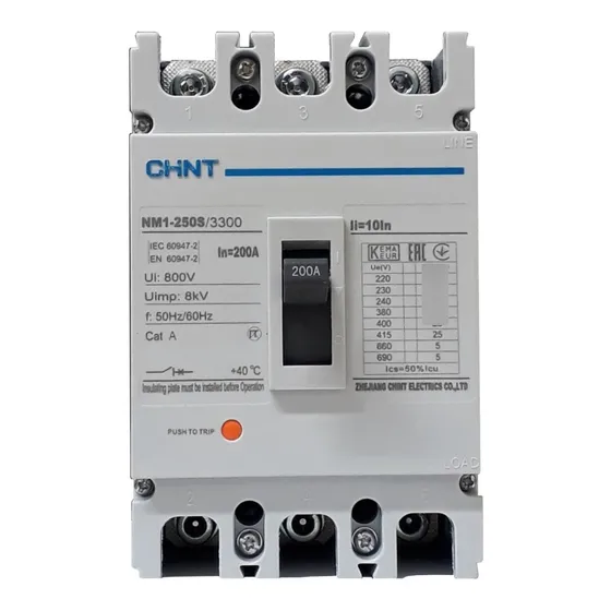 Breaker Industrial O Totalizador Trifásico De 160 A 250amp