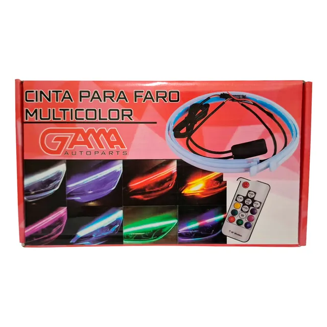 Cinta Led Para Faro Con Strobo Y Control Remoto
